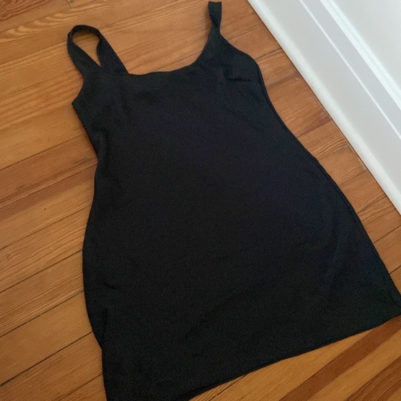 Aritzia Wilfred Tryst Black Mini Dress - Picture 2 of 2